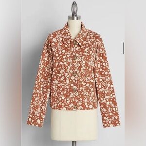 ModCloth button front jacket